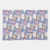 Niedliches Katzen Muster Geschirrtuch (Horizontal)