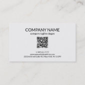 Niedliches Katzen Muster Visitenkarte (Rückseite)