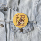 Niedliches Katzen Schokolade Milchkarton Kawaii Ku Button (Beispiel)