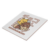 Niedliches Katzen Schokolade Milchkarton Kawaii Ku Fliese (Seite)