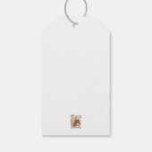 Niedliches Katzen Schokolade Milchkarton Kawaii Ku Geschenkanhänger (Rückseite)