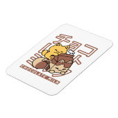 Niedliches Katzen Schokolade Milchkarton Kawaii Ku Magnet (Linke Seite)