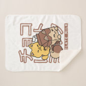 Niedliches Katzen Schokolade Milchkarton Kawaii Ku Sherpadecke (Vorderseite (Horizontal))