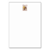 Niedliches Katzen Schokolade Milchkarton Kawaii Ku Tischnummer (Rückseite)