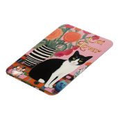 Niedliches Katzen- und Mausmagnet Magnet (Linke Seite)