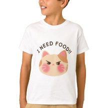 Niedliches katzenarmes Sprichwort ich brauche Nahr