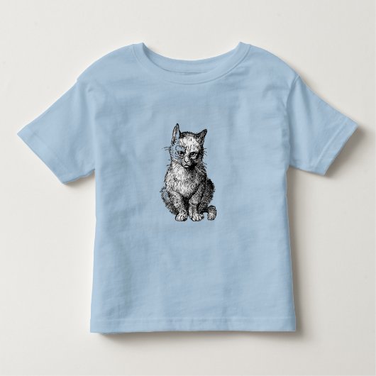 Niedliches Katzenbaby-Shirt Kleinkind T-shirt (Vorderseite)