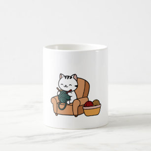niedliches Katzendesign   Katzen lieben Design Kaffeetasse