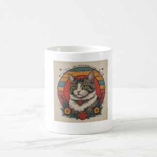 niedliches Katzendesign | Katzen lieben Design kau Kaffeetasse