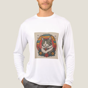 niedliches Katzendesign   Katzen lieben Design kau Tri-Blend Shirt