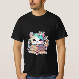 niedliches Katzendesign T-Shirt