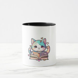 niedliches Katzendesign Tasse