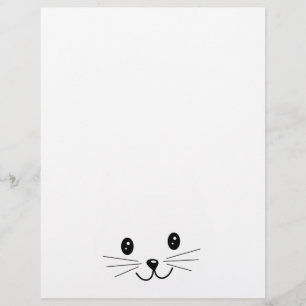 Niedliches Katzengesicht.