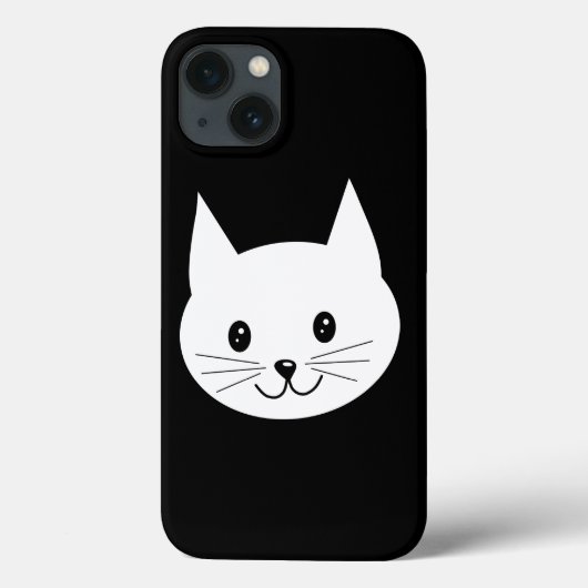 Niedliches Katzengesicht. Case-Mate iPhone Hülle (Rückseite)