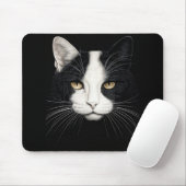 Niedliches Katzengesicht Mousepad (Mit Mouse)