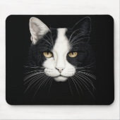 Niedliches Katzengesicht Mousepad (Vorne)