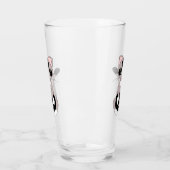 Niedliches Katzenglas Glas (Links)