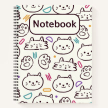 niedliches Katzenheft