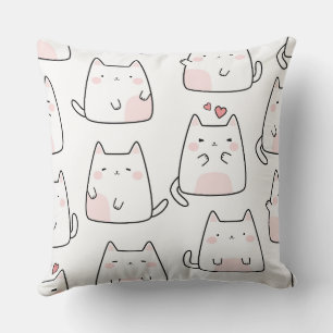 Niedliches Katzenkätzchen Kissen