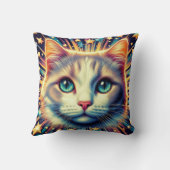 Niedliches Katzenkissen! Kissen (Rückseite)