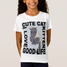 Niedliches Katzenleben T-Shirt
