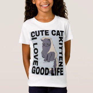 Niedliches Katzenleben T-Shirt