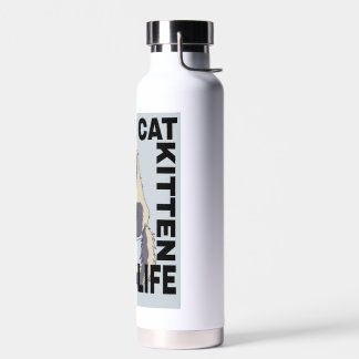 Niedliches Katzenleben Trinkflasche