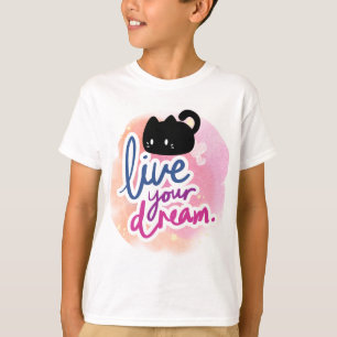Niedliches Katzenliebhaber-Design T-Shirt