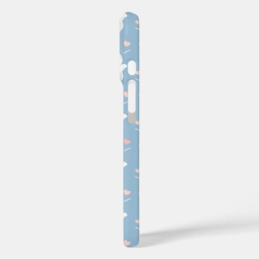 Niedliches Katzenmuster Case-Mate iPhone Hülle (Rückseite / Links)