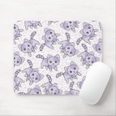 Niedliches Katzenmuster Mousepad (Mit Mouse)