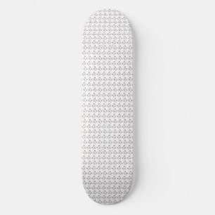 Niedliches Katzenmuster nahtloser Hintergrund Skateboard