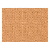NIEDLICHES Katzenmuster Schwarz und Orange Tischdecke (Vorderseite (Horizontal))