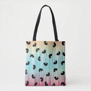 NIEDLICHES Katzenmuster Tasche