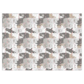 Niedliches Katzenmuster Tischdecke (Vorderseite (Horizontal))