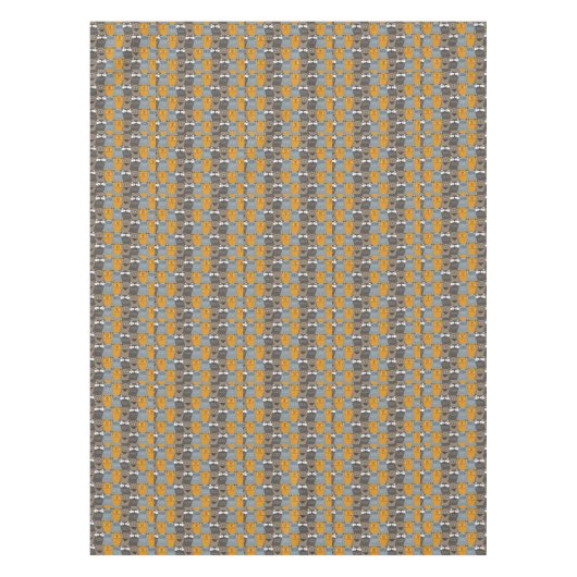 Niedliches Katzenmuster Tischdecke (Vorderseite)