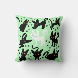 Niedliches Katzenpolster Kissen