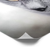 Niedliches Katzenposter Poster (Ecke)