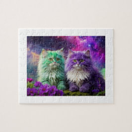 Niedliches Katzenpuzzle Puzzle