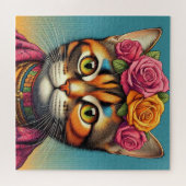 Niedliches Katzenpuzzle! Puzzle (Horizontal)