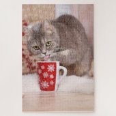 Niedliches Katzenpuzzle Puzzle (Vertikal)