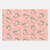 Niedliches Katzenverpackungspapier, Katzengeschenk Geschenkpapier Set (Vorderseite 2)