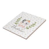 Niedliches katzenweiches Geschlecht neutrales doti Fliese (Seite)