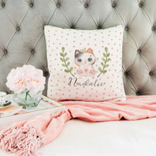 Niedliches katzenweiches Geschlecht neutrales doti Kissen