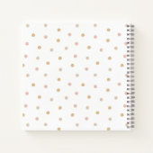 Niedliches katzenweiches Geschlecht neutrales gepu Notizblock (Rückseite)