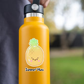 Niedliches Kawaii Ananas Gummi Frucht Aufkleber