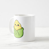 Niedliches Kawaii Baby Corn Kaffeetasse (Vorderseite Links)