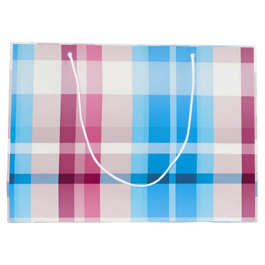 Niedliches Kawaii Baby-Q Gender Reveal Party Große Geschenktüte (Rückseite)