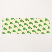 Niedliches Kawaii-Birnmuster Yogamatte (Vorderseite (Horizontal))