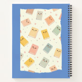 Niedliches Kawaii Books SpiralNotebook Notizblock (Rückseite)