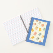 Niedliches Kawaii Books SpiralNotebook Notizblock (Innenseite)